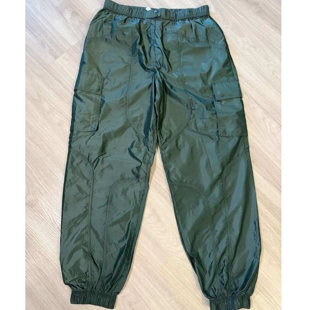 Fabletics Olive Green Track Jogger Pants